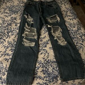 Distressed Blue Jeans for Women Cello brand size 11